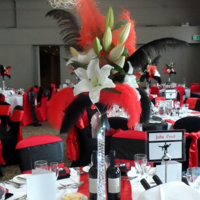 event and party flower decorations, bucks