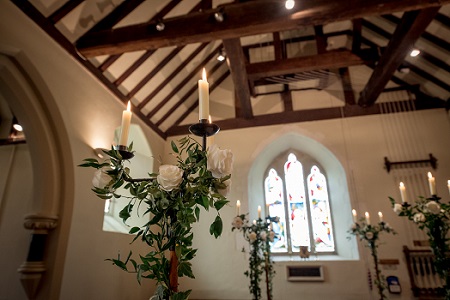 hedsor house church flower arrangements