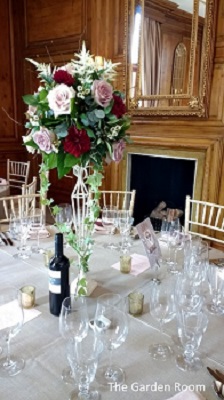 reception room flowers hedsor house