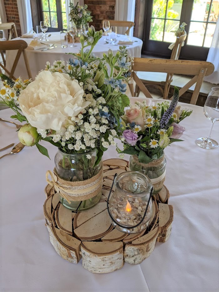 table centrepiece chenies manor